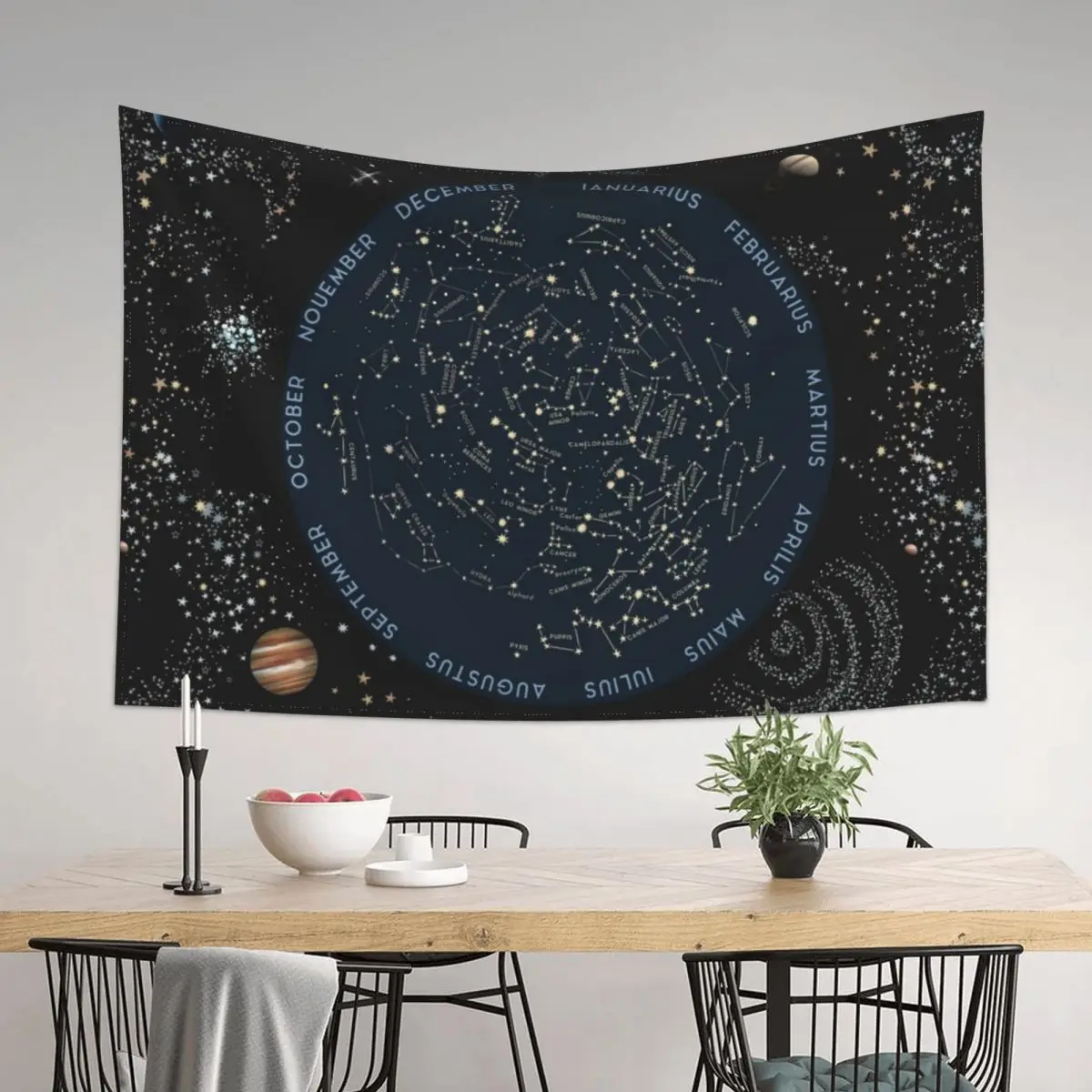 

Come with me to see the stars Tapestry Bedroom Decor Wall Coverings Room Decor Korean Style Tapestry