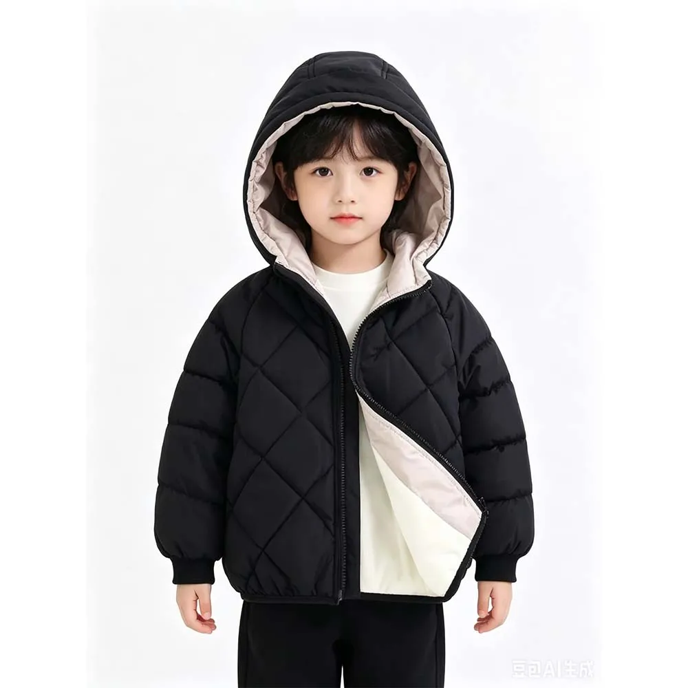 Ropa Casual de Invierno para Bebés Niñas, Abrigos Ligeros con Capucha, Chaqueta de Primavera para Niñas, Ropa para Niños Pequeños, Abrigo para Niños