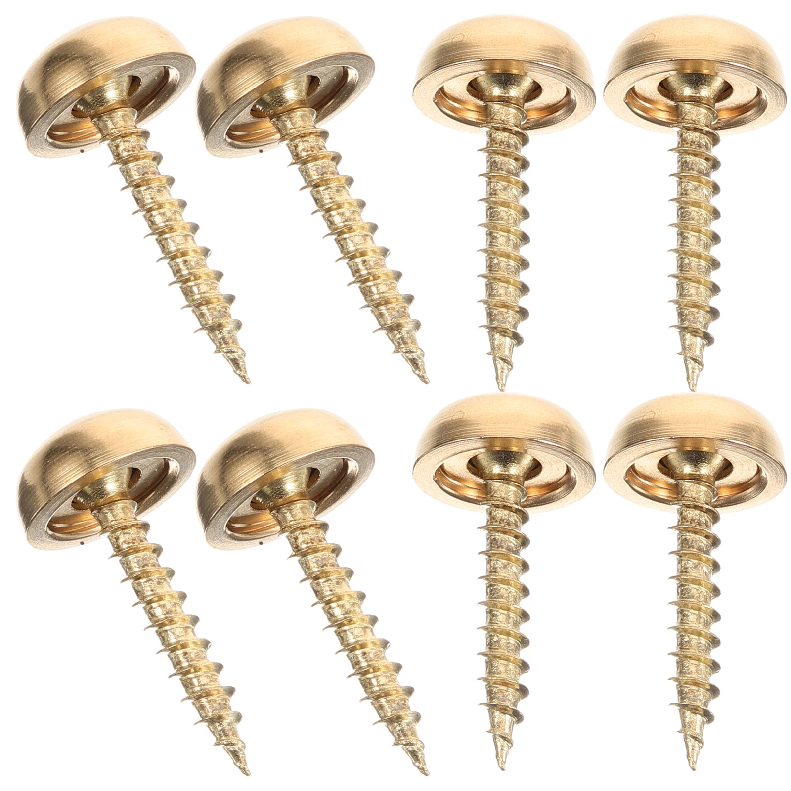 

8 шт. декоративные винты, колпачки 13 мм, латунные саморезы, мебель, зеркало, стекло, дерево, шкаф, знак, монтажное оборудование