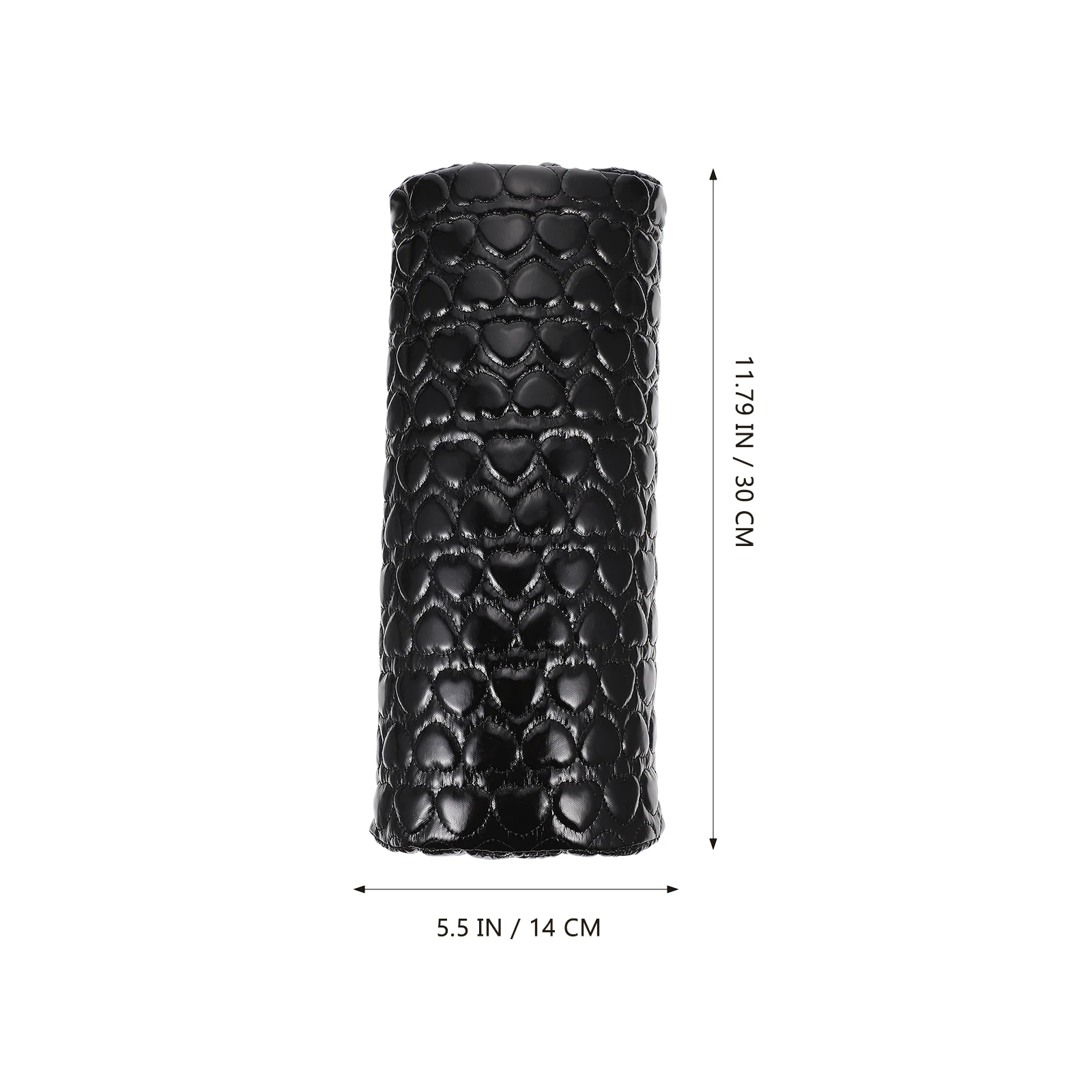 

2 Pcs Nail Art Hand Pillow Manicure Support Cushion Rest Polish Holder Love PU Durable for Treatment