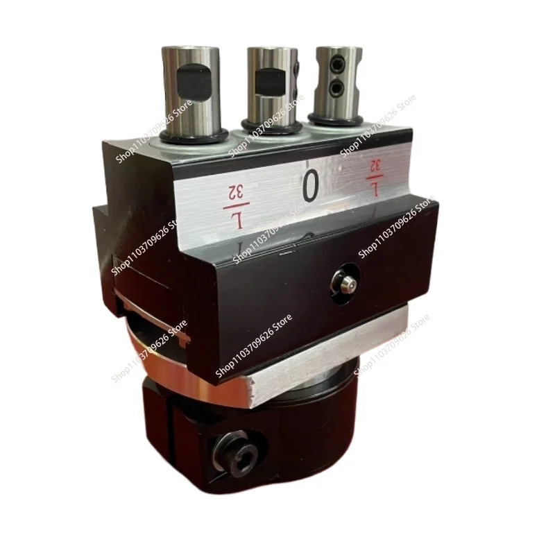 

Woodworking machinery drill kit three holes straight line 32mm spacing straight plug-in shaft