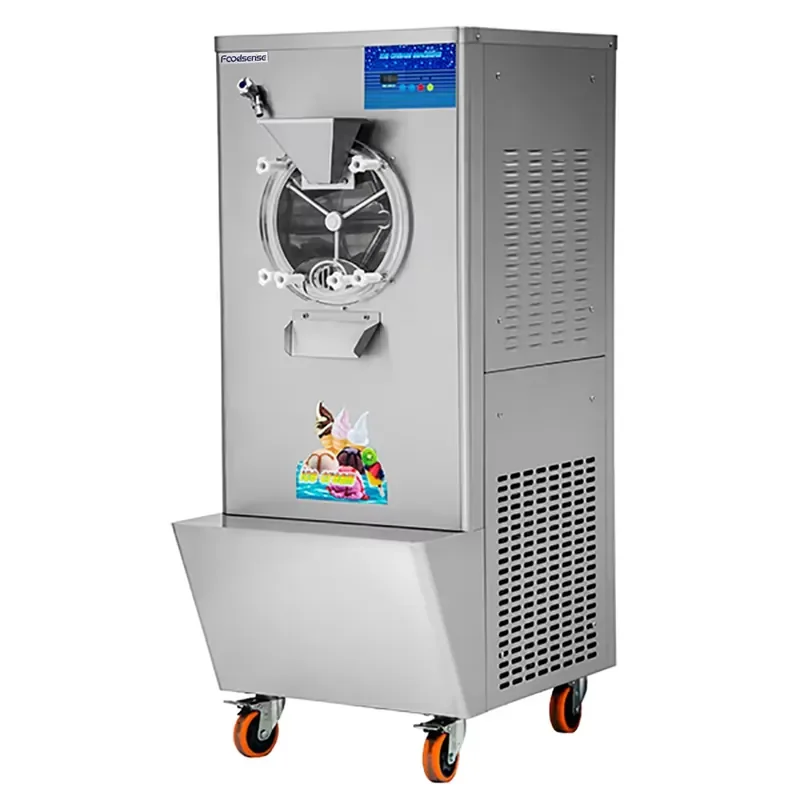 Industrial Commercial Goods Quality Shaved Stainless Steel Big Capacity Hard Ice Cream Machine Snack Machine