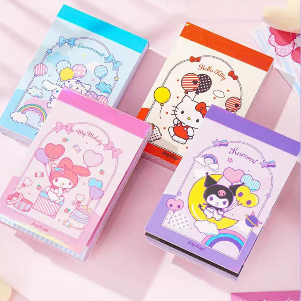 حقيقي مرحبا كيتي كورومي الكرتون ملصق صغير كتاب Kawaii سانريو سينامورول ميلودي طالب مخطط ملصقات ديكور لتزيين الغرف لعب الاطفال #1