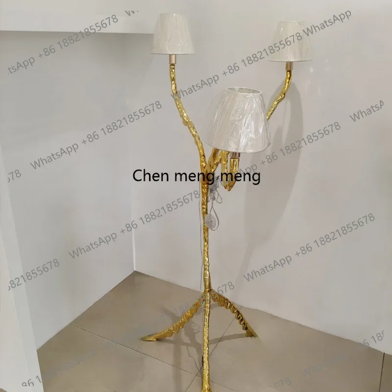 Tree roots plastic art floor decoration branch trunk sculpture hotel living room sofa side decoration