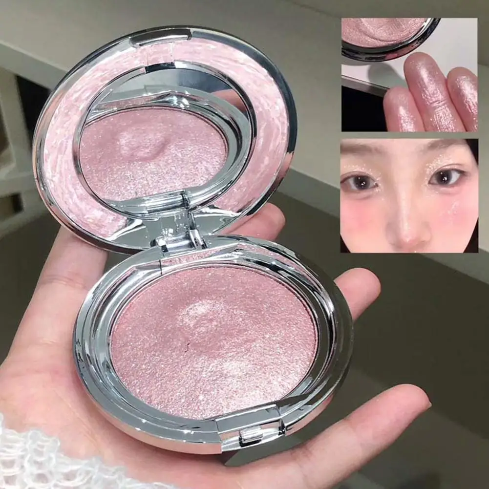 ダイヤモンドハイライターパウダーパレット防水高光沢グリッターボディハイライトアイシャドウフェイス輪郭イルミネーターメイクアップ
