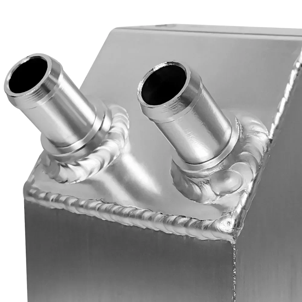 Universal Radiator car fuel surge tank ,1L Racing Fuel Tanks, Fuel Supply System, Engine Parts Catch Can,Oil Catch Tank