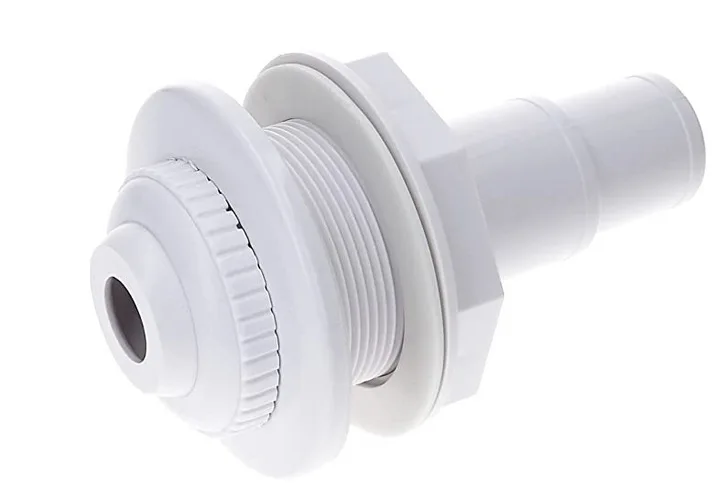 Pool Wall Nozzle 1 5 Inch Massage Jet Bull Eye Nozzle For Swimming Pool SPA Hot Tub Water Return Fitting Plastic Mount Bracket