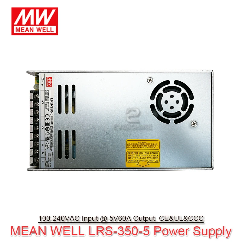 

MEANWELL LRS-350-5 5 В/350 Вт Блок питания Вход AC100-240 В Выход 5 В/350 Вт для светодиодного матричного экрана Aliexpress Интернет-магазин