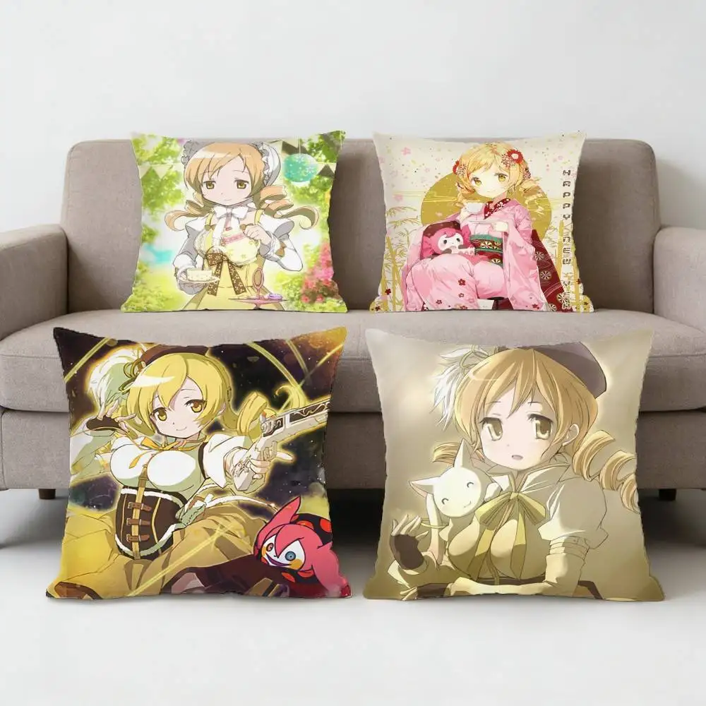 Cute M-Mami T-Tomoe Pillow Case for Sofa Living Room Home office Decor Protective Cover
