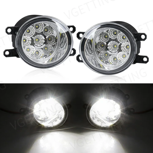 Imagen 2 del producto Conjunto de luces antiniebla para coche, Faro de circulación diurna de 3,5 pulgadas para Toyota Corolla RAV4 Camry Yaris Prius CHR Hilux Lexus, 12V