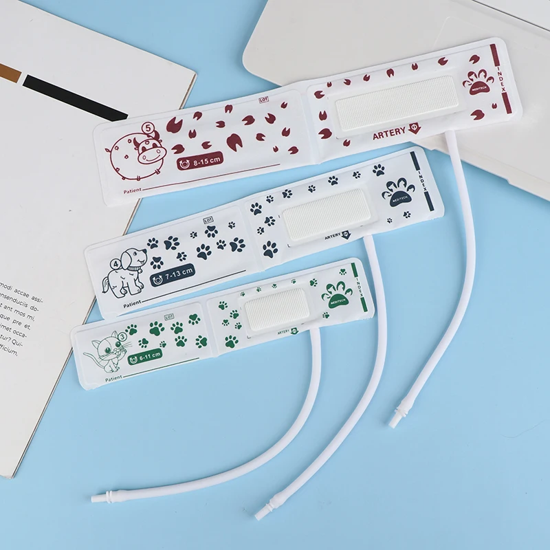 Pet Cuff For Animal Blood Pressure Measurement Cuff Disposable PVC Hose Measuring Blood Pressure Of Mice Cats Dogs Sheep Cuff