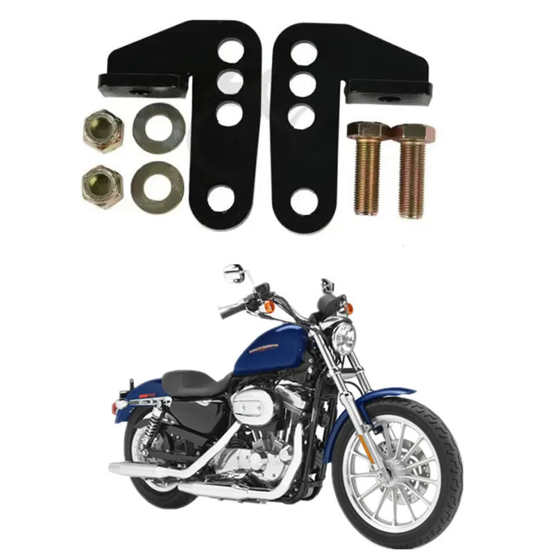 

Для Harley Sportster Hugger Roadster Low 48 72 модели XL883 1200 2005-2013 06 регулируемый 1 "-3" комплект аксессуаров для опускания