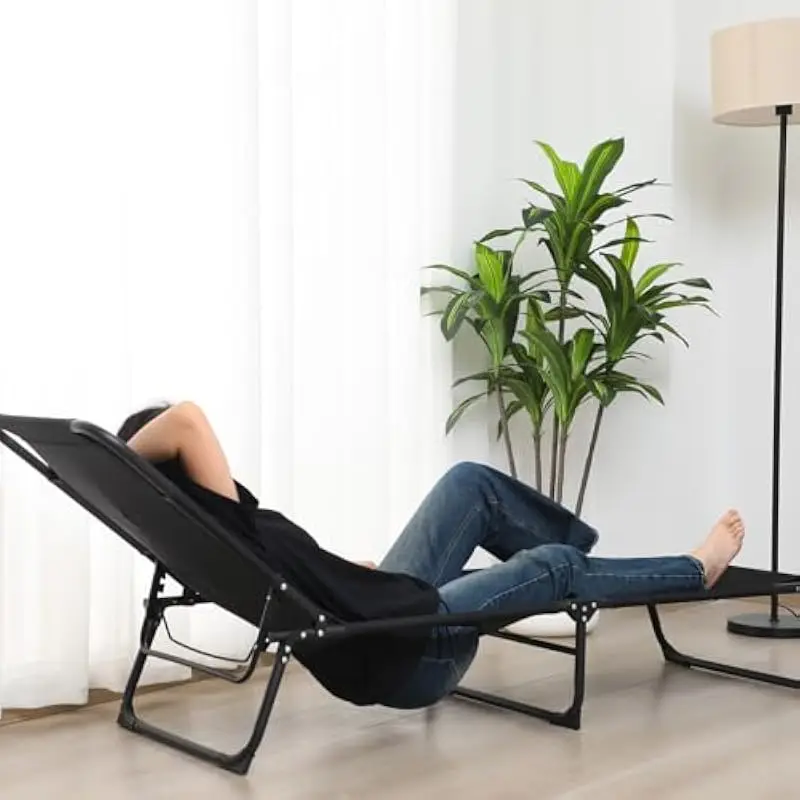 Foldable Post-Surgery Recliner with Ventilated Cutout • 5-Stage Ergonomic Backrest Adjustment • Compact 30.9 x 22.8 x 5.9 in Fol