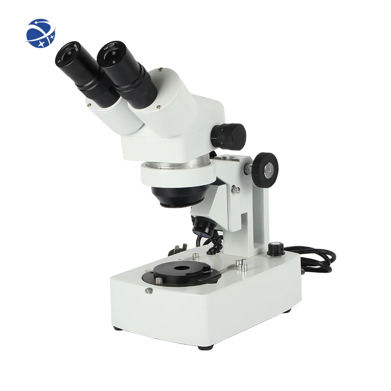 YYHC Multipurpose china 100x zoom 10x eyepiece optical laboratory inspection gem binocular stereo microscope