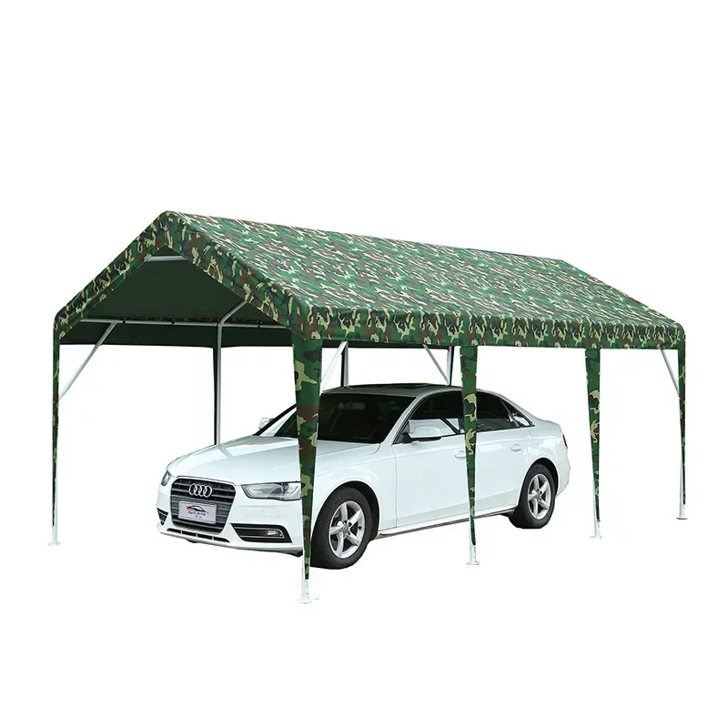 Outdoor parking shed, sunshade, rain canopy, stall, disaster relief tent, mobile garage, simple activity car shed