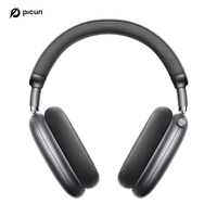 Picun F8 Pro ANC Wireless Headphones Head Tracking 3D Spatial Audio -52dB ANC HIFI Bluetooth Headset ENC HD Mic Low-Latency APP