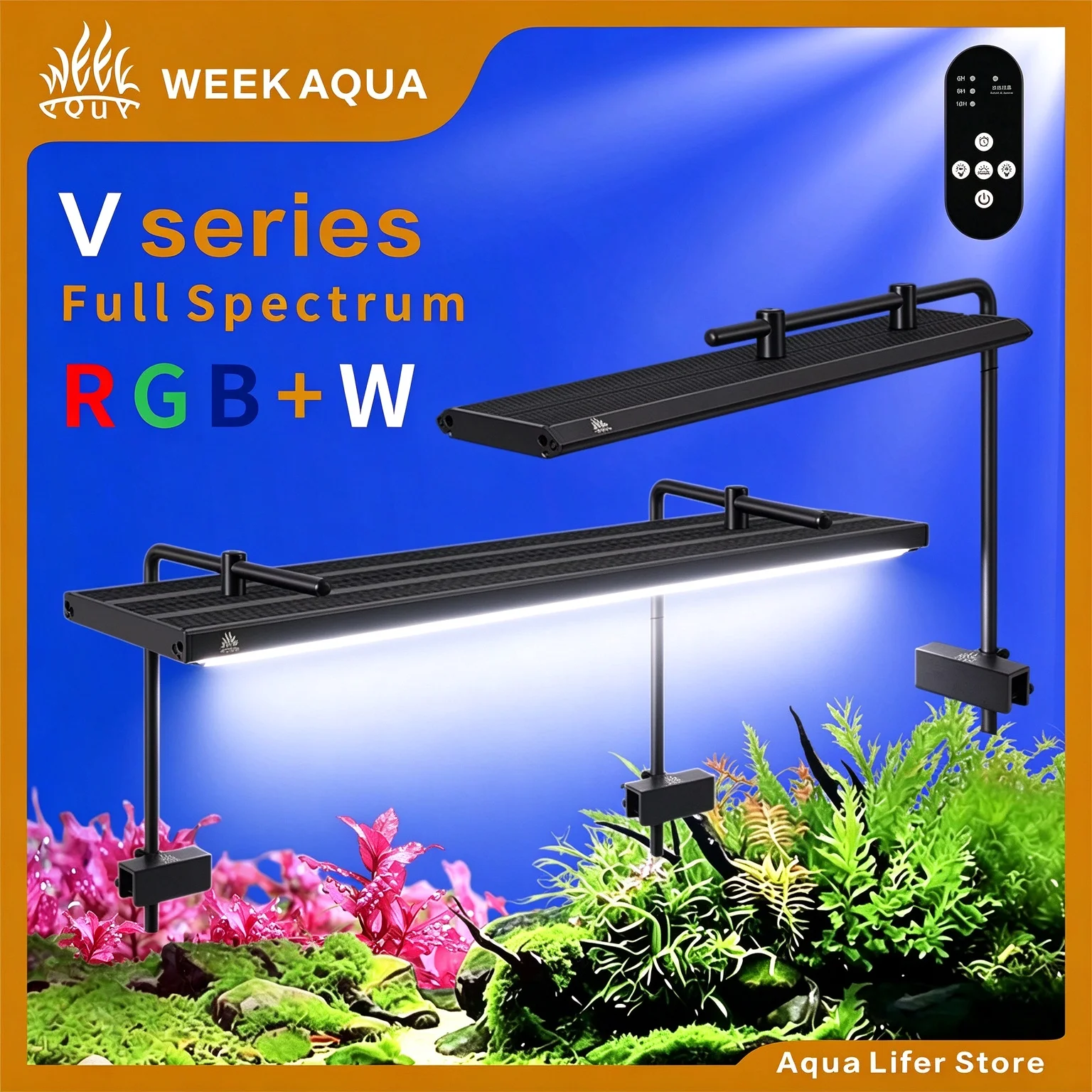 Planted Aquarium Algae Control - Lámpara para plantas de acuario Week