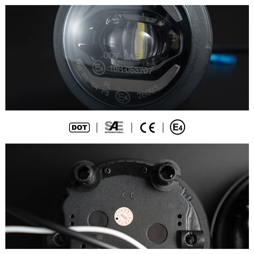 フォード エスケープ 2007-2012 フォード マスタング フォード エクスプローラー ジープ パトリオット用 LEDフォグランプ DRL デイタイムランニングライト ドライビングランプ IP67