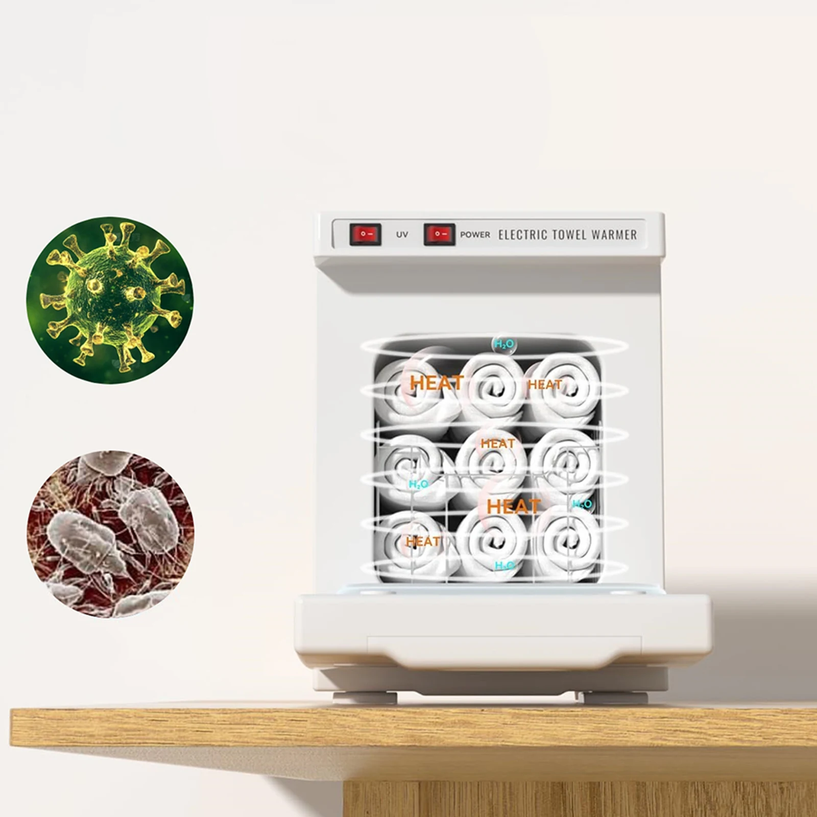 

5L Mini Towel Warmer Mini Heated Towel Cabinet Towel Heater for Beauty Salon Massage Office Facial Spa