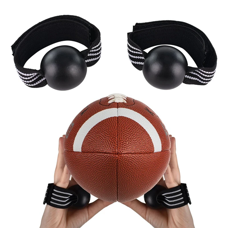 4 Piece Catching Trainer Band, Football Receiving Training Hand Strap Rugby Football Training Equipment Volleyball Catching