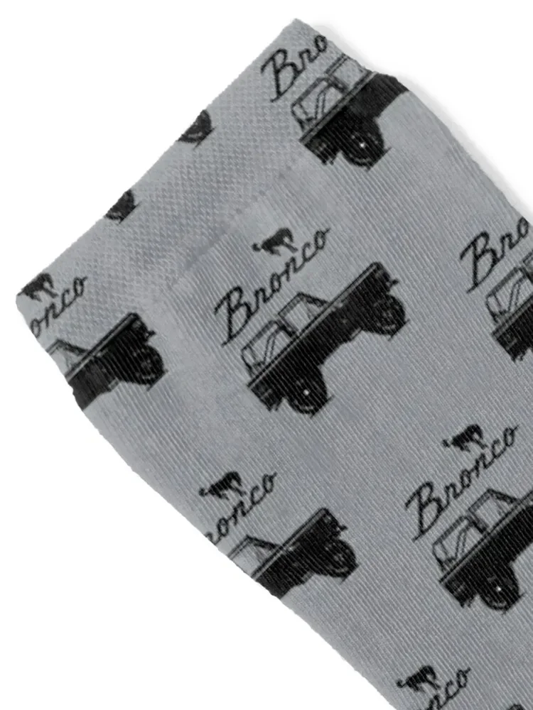 Bronco 1968 Black Bronco Socks funny sock floor Mens Socks Women's