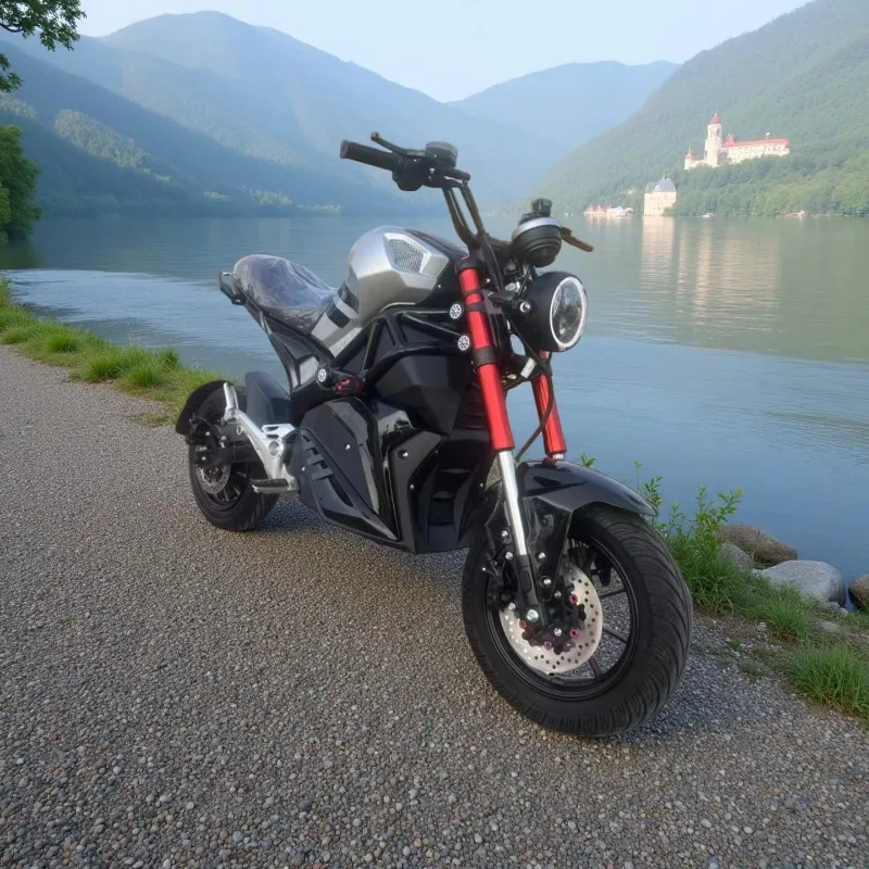 2025 أحدث سوبر Z6 على الطرق الوعرة دراجة نارية عالية الجودة 72 فولت تستخدم على حد ما محرك 8000 واط 60 كم/ساعة سبائك الألومنيوم ليثيوم رخيصة سكوتر Mo #4