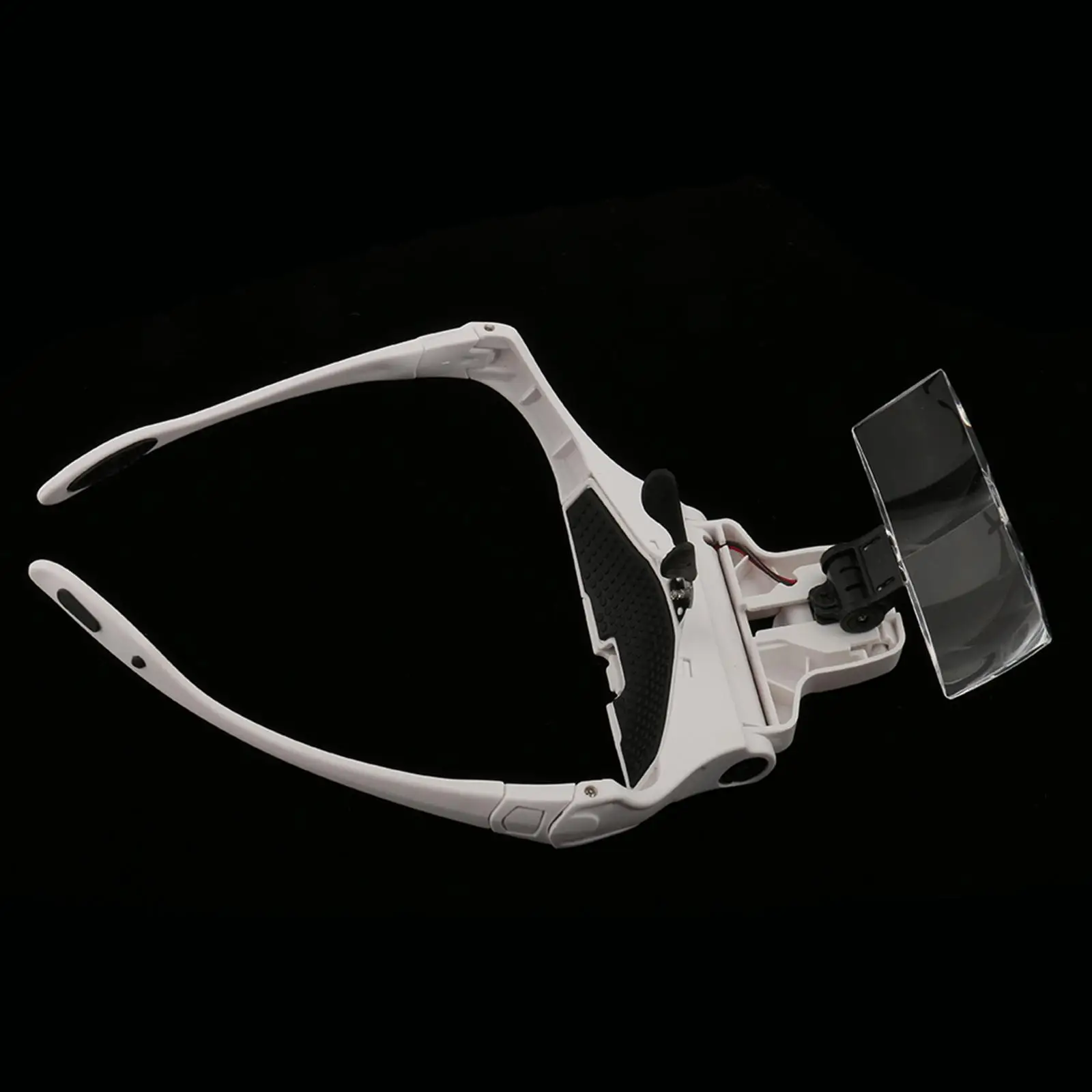 LED Lamp Headset Magnifying Glass Head Light Jeweler Loupe