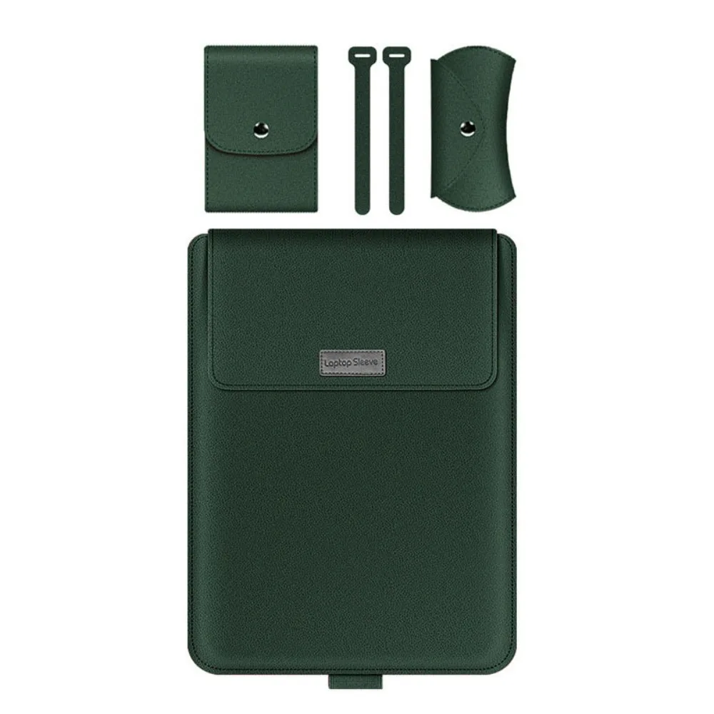 

Утолщенная сумка для ноутбука 5 в 1, ультратонкая немагнитная защитная сумка для планшета, большая вместительная легкая крышка-подставка для ноутбука