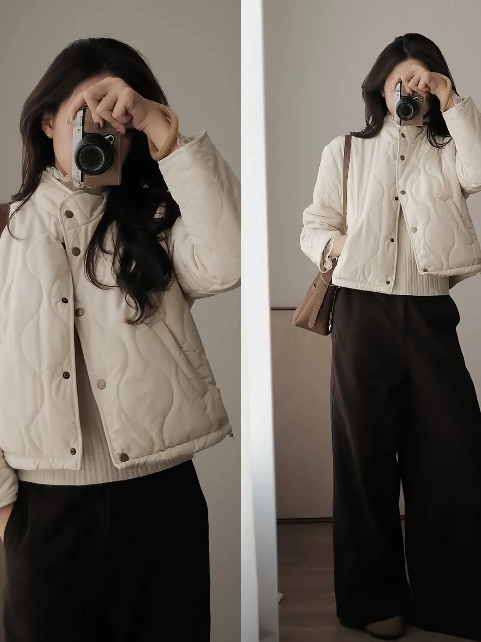 

Winter New Faionable ort Cotton Jaet Women's Warm Sli Design Sensation Age-Defng Cotton Clothes