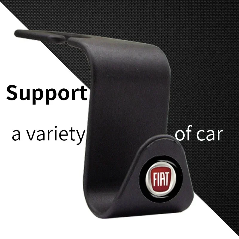 For Fiat 500 600 Tipo Punto stilo Freemont Cross Coroma Pand Car Seat Back Hook High Quality Seat storage hook Accessories