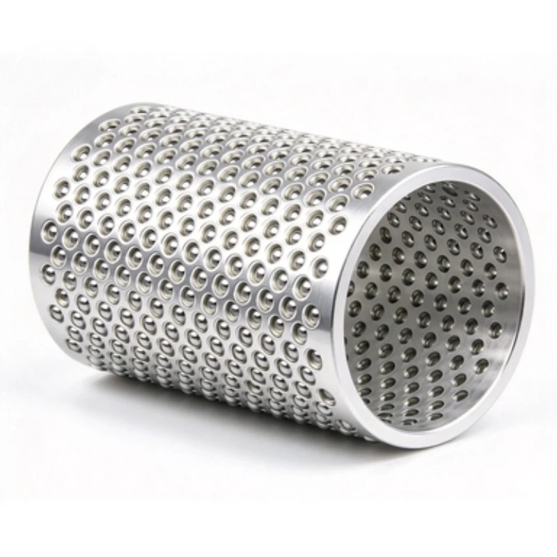 Aluminum Alloy Ball Retainer Guide Bushing ID16mm to ID60mm Ball Cage Sleeve Suitable for Stamping Mold Guide Post