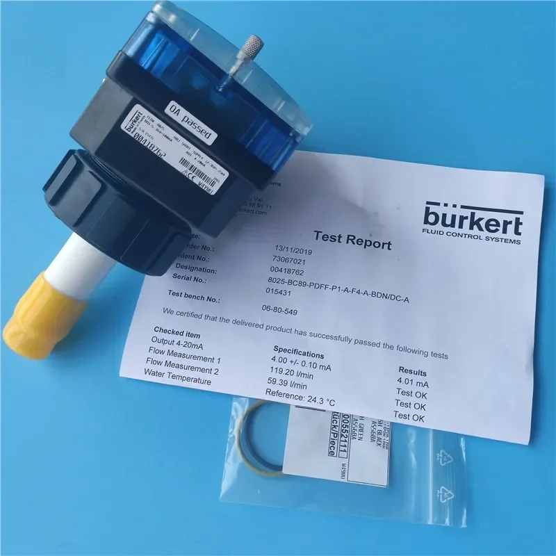 2026.4 Burkert Flow Meter 8025 8030 8032 8035 German Baode Matching S030 Base