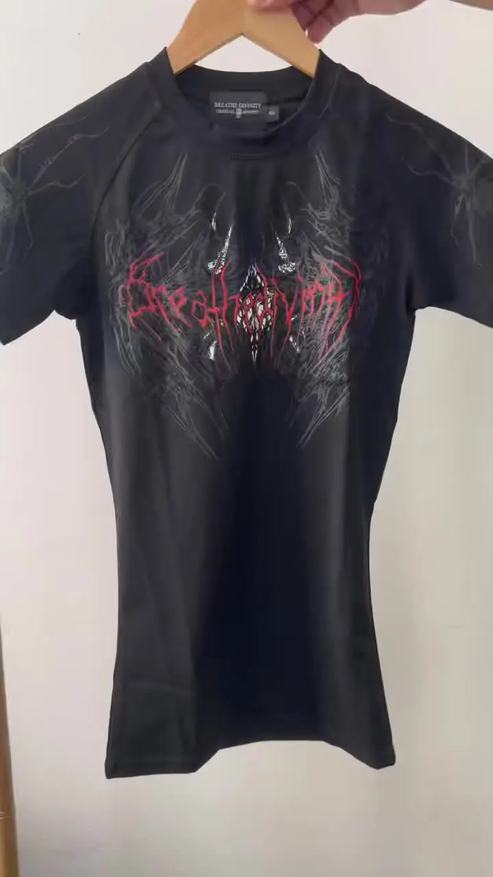 Breathedivinity Quick-drying Compression Shirt with High