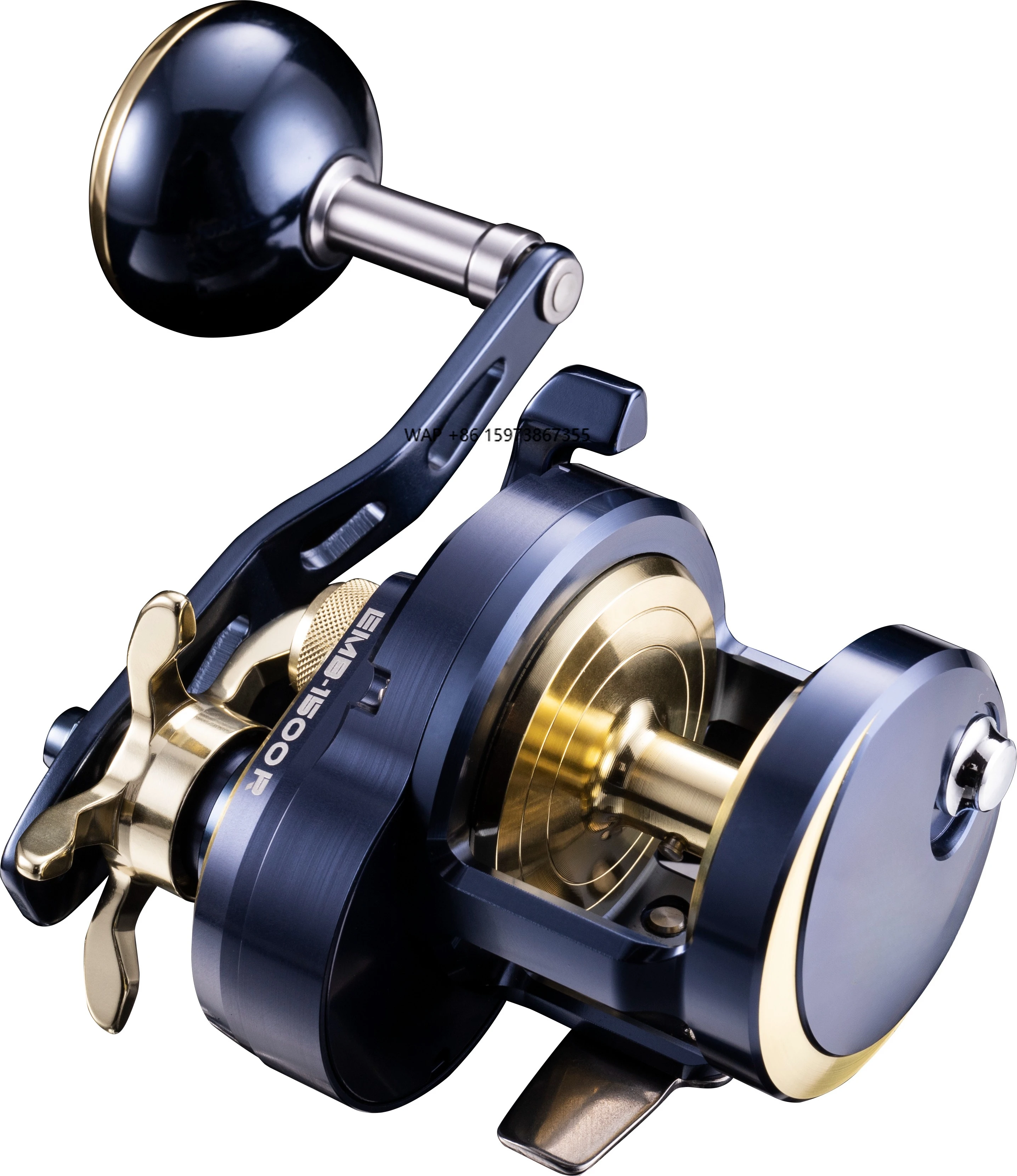 

Ecooda Brand EMB 1500 Full Metal Slow Jigging Reel 6.2:1 Speed Deep Sea Boat Fishing Reel 8+1 BB Saltwater Jigging Reel