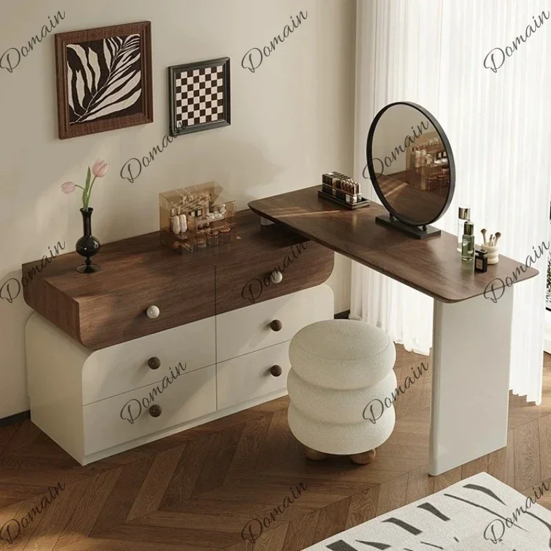 BX Simple Multi-functional Makeup Vanitie Chinese Style High-end Feel Storage Makeup Vanitie Small Apartments Furniture Dresser