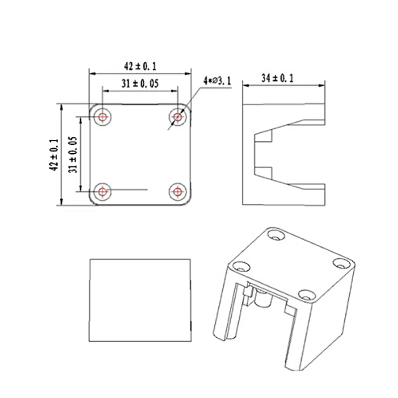 Hj-10Pcs X-Motor Pl… - image