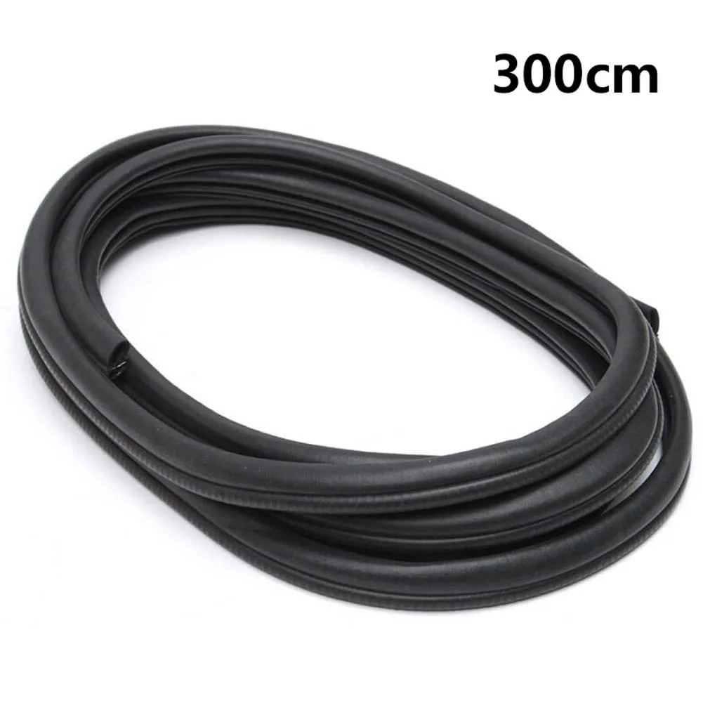 

Wear resistant Car Sealing Strip Protector Replacement Rubber Trim 300cm Decoration Dust proof Guard Practical