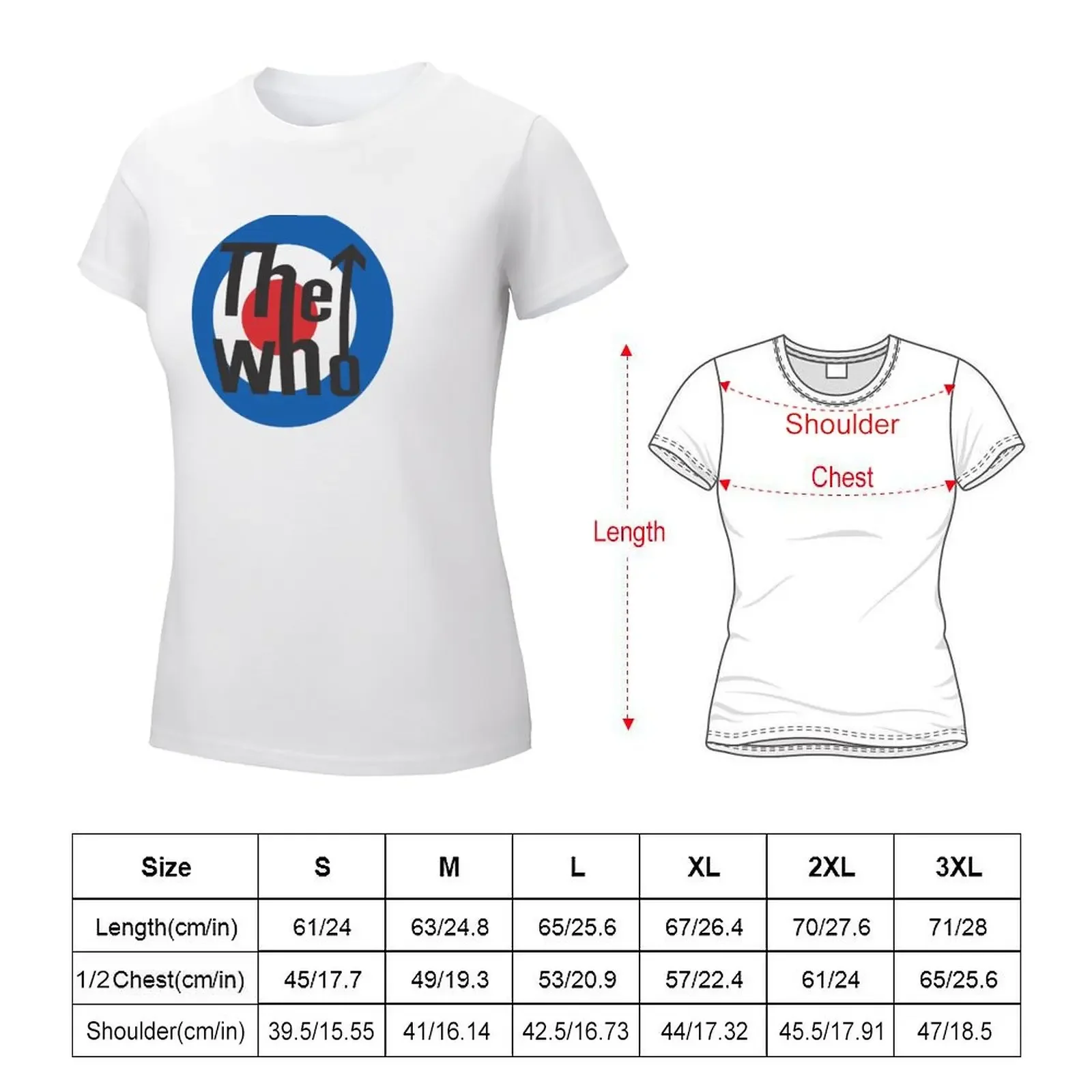 Eminence Front The Who T-shirt summer tops kawaii clothes aesthetic clothes t-shirt dress for Women plus size sexy