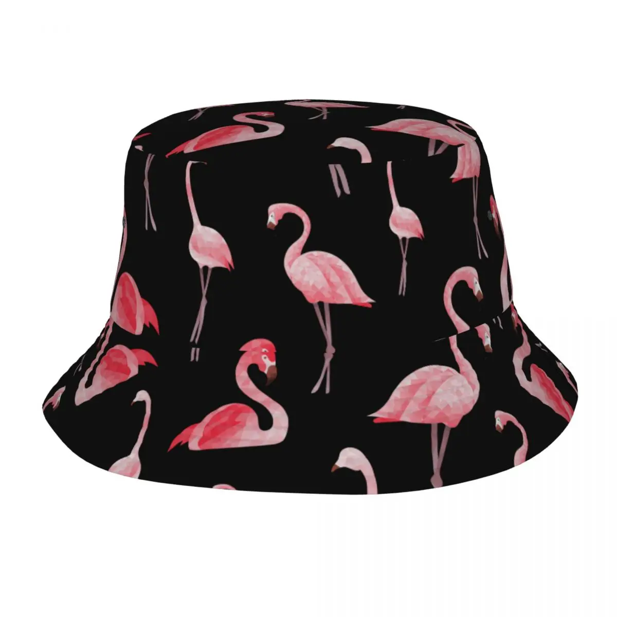 Flamingo Pattern Bucket Hats for Teen Travel Field Hat Unique Packable for Vacation Fishing Hats Bob