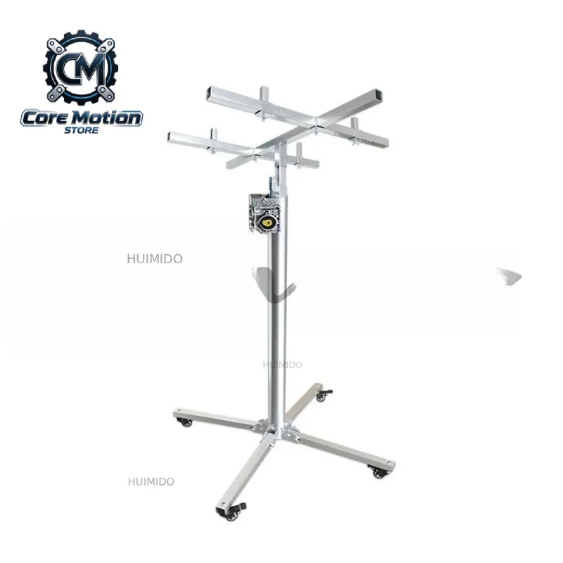 Electric/manual air duct installation Lifting bracket Thickened folding 2.5M/3M/3.5M/4M installation tool