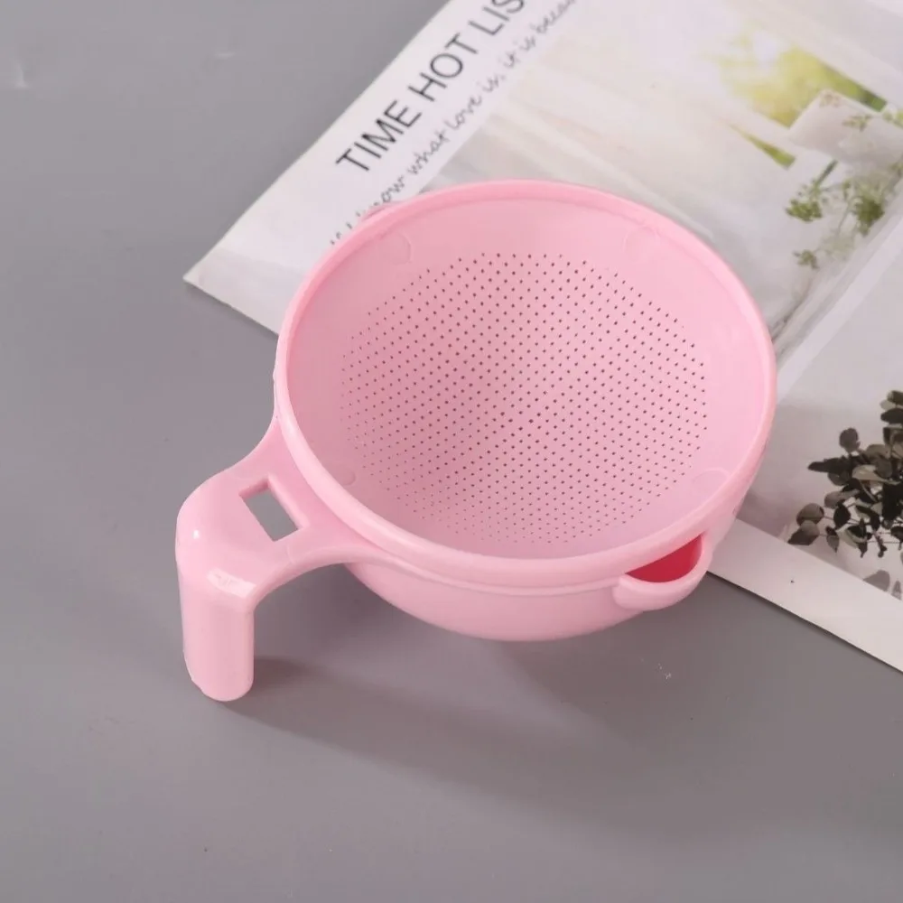 وعاء طحن أغذية الأطفال بلون موحد، مطحنة يدوية متعددة الوظائف، سهلة الاستخدام، عملية يدوية، مطحنة خضروات #3