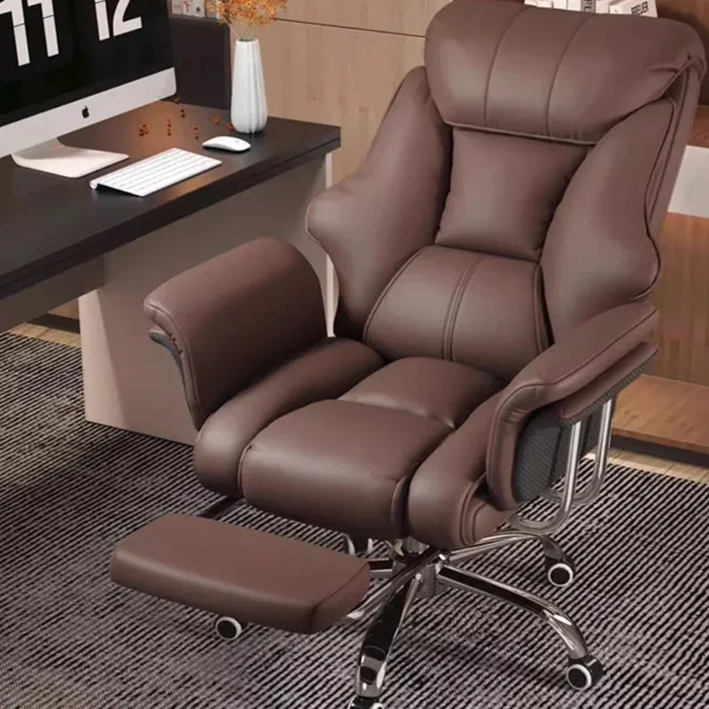 

Sedentary Comfort Lounge Office Chair Computer Boss Gaming Chair Adjust Clerk Vanity Silla De Escritorio Office Furniture