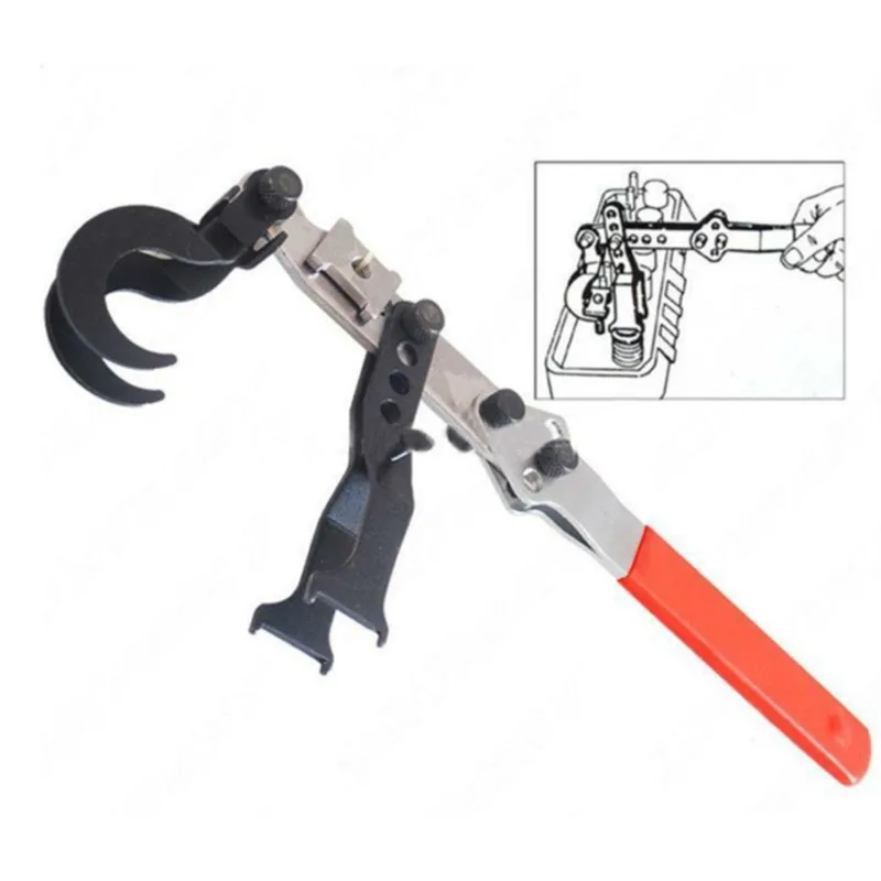 ABGH-Diesel Cylinder Head Valve Spring Compressor Remover For OHV OHC Engine Repair Lever Valve Oil Seal Repair Plier