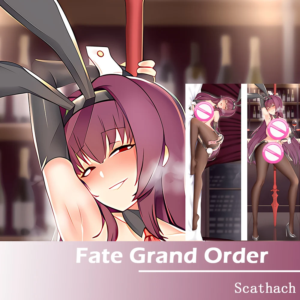 

Scathach S Fate Grand Order Dakimakura Hing Body Pillowcase Cartoon Anime Otaku Pillow