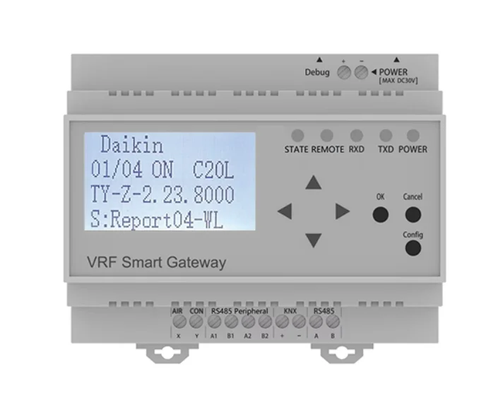 

VRF умный дом, контроллер кондиционера, шлюз, приложение, удаленное голосовое управление, дизайн панели дисплея IPS