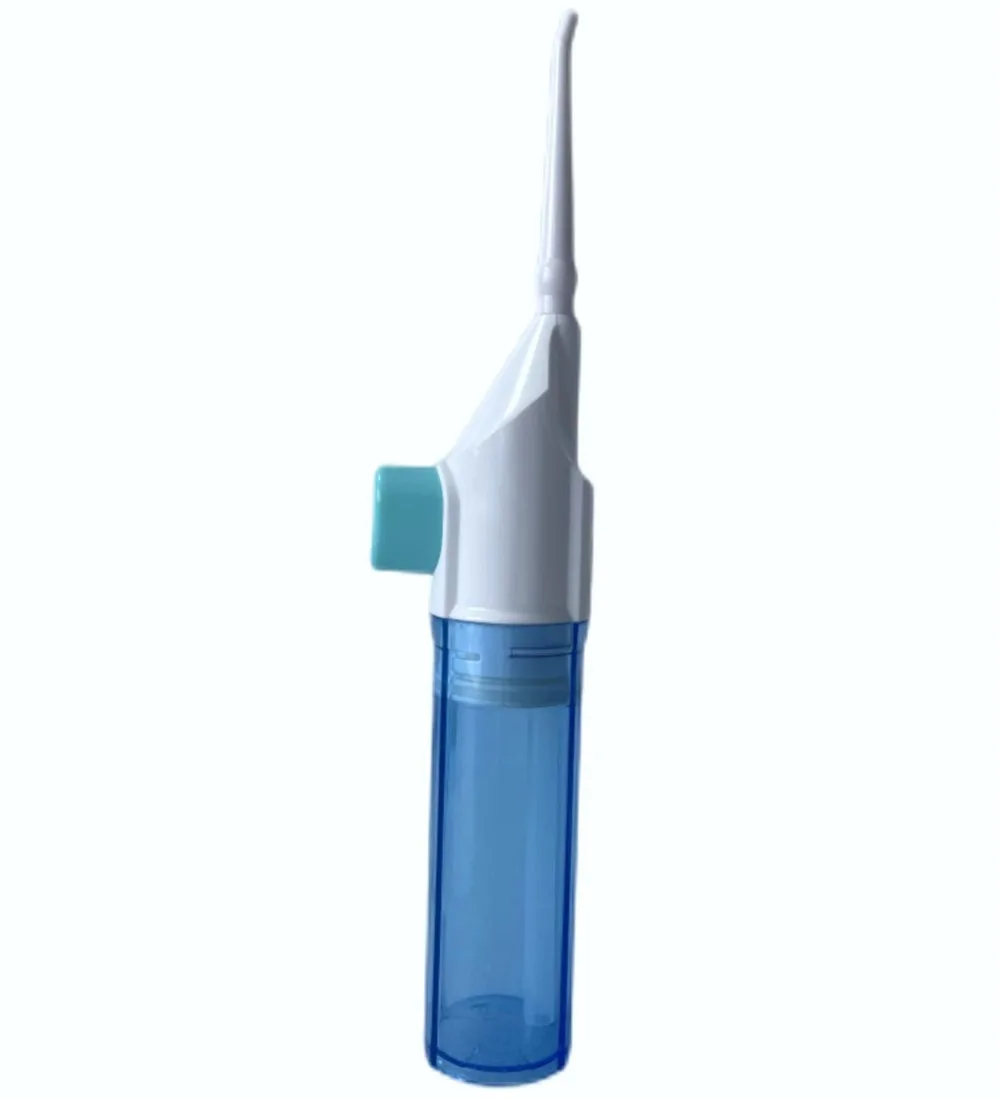 Portable High Pressure Oral Irrigator Household Dental Floss Manual Water Toothpick for Teeth Cleaning