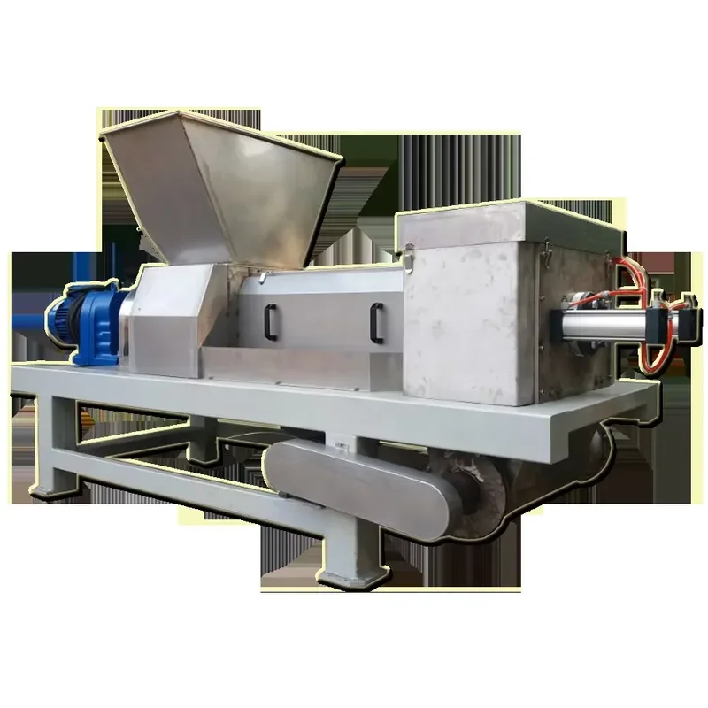 Dewatering Screw Press with Gear Motor and Bearing for Wet Soft Plastic Waste Treatment Heavy Stainless Steel