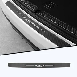 1pc car trunk decorative protective stickers for SKYACTIV mazda 3 6 CX30 CX3 CX5 CX9 GH RX8 Car-Styling Badge accessories