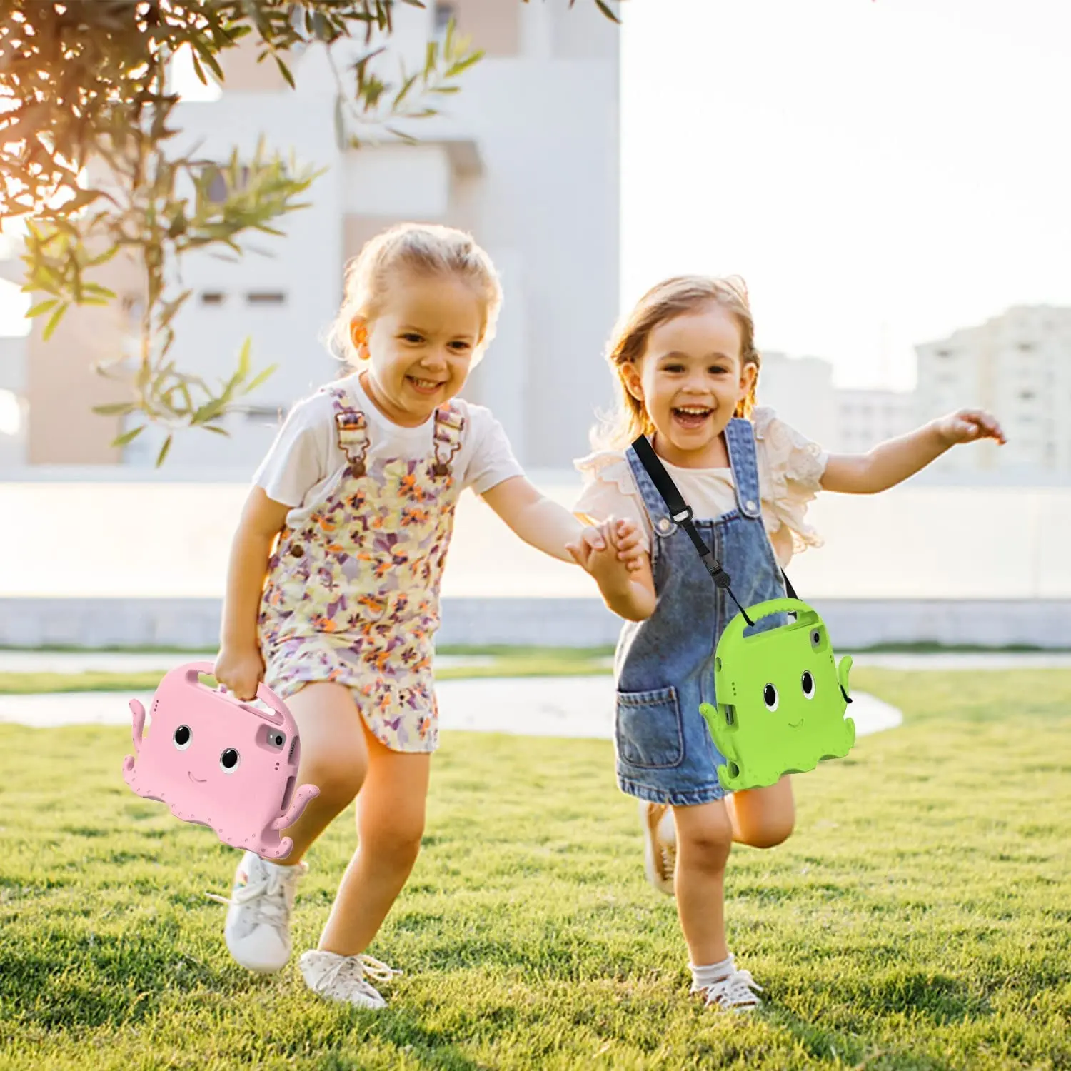 Custodia per bambini EVA per Lenovo Xiaoxin Pad 10.6 TB-125F/128F Tablet Cover Tab M10 Plus 3rd Gen 10.6 TB328FU M8 Maniglia antiurto Funda