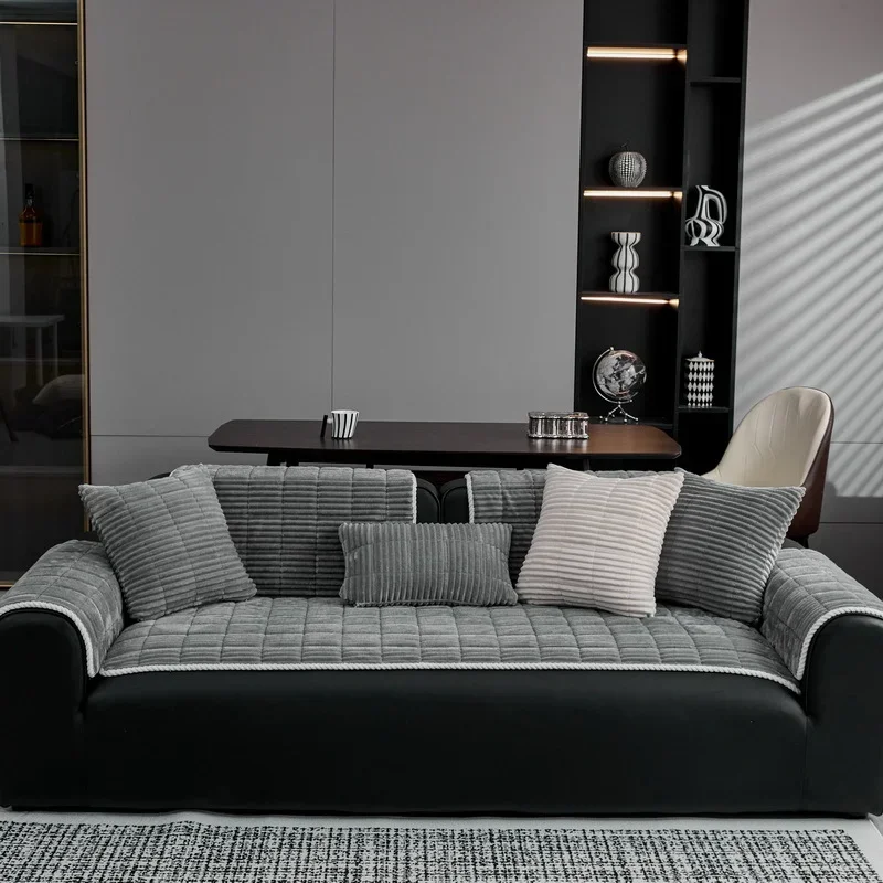 جديد رشاقته أفخم غطاء أريكة عدم الانزلاق الأريكة منشفة حصيرة بلون جميع المواسم العالمي الأرائك الغلاف لغرفة المعيشة شوبافا 커wers #5